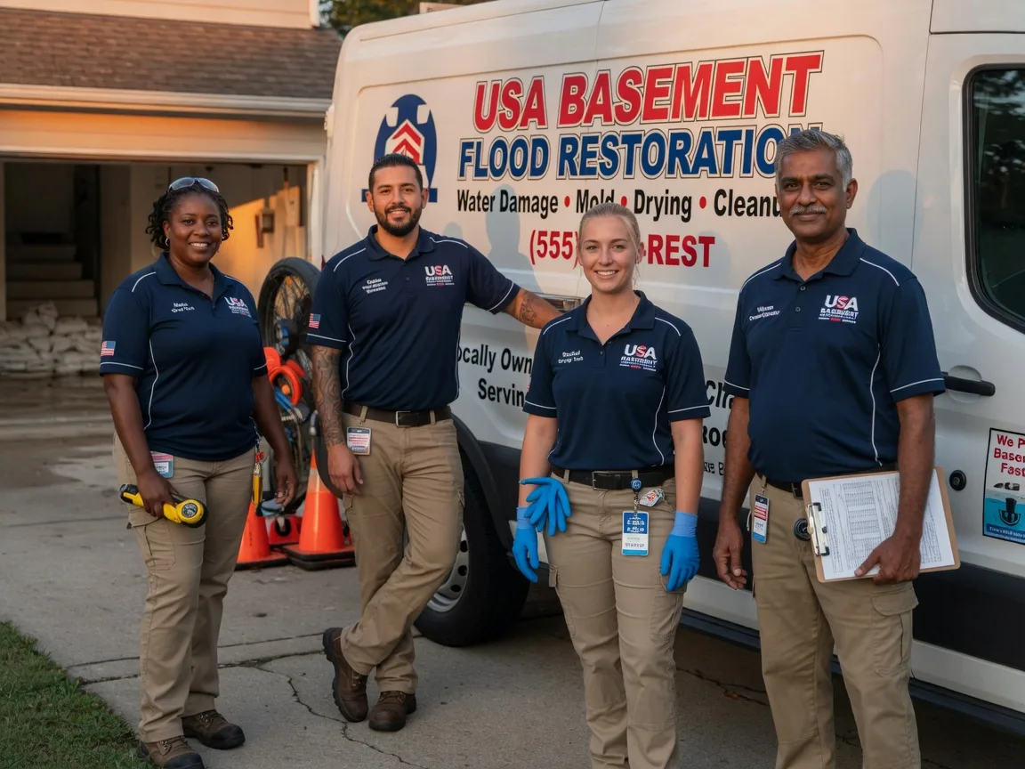 Basement Flood Cleanup company in Chattanooga, OK